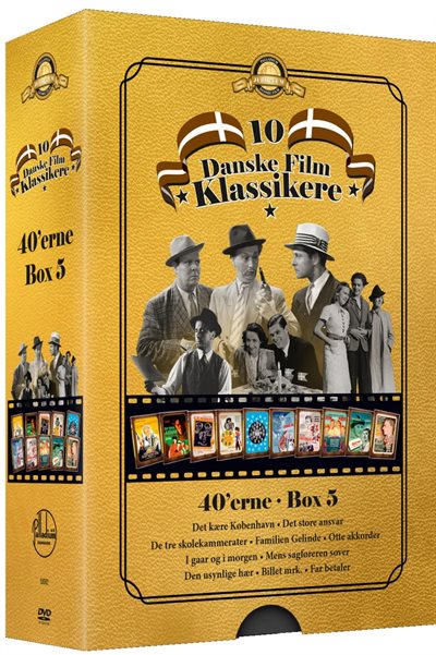 40\'erne - Boks 5 - 10 Danske Filmklassikere